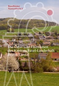 Cover: Die Orts- und Flurnamen des Kantons Basel-Landschaft - VERLAG BASELLAND