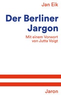 Cover: Der Berliner Jargon - Jaron