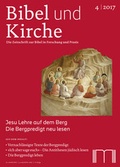 Cover: Bibel und Kirche / Jesu Lehre auf dem Berg - Katholisches Bibelwerk e.V.
