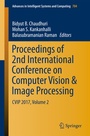 Cover: Proceedings of 2nd International Conference on Computer Vision & Image Processing - Springer