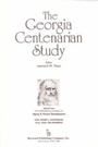 Cover: The Georgia Centenarian Study - Baywood Publishing Company Inc