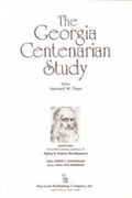 Cover: The Georgia Centenarian Study - Baywood Publishing Company Inc