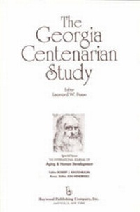 Enlarge image Cover: The Georgia Centenarian Study - Baywood Publishing Company Inc