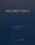 Cover: Record Tools: No. 15 - Astragal Press