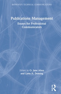 Enlarge image Cover: Publications Management - Baywood Publishing Company Inc