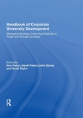 Cover: Handbook of Corporate University Development - Routledge