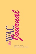 Cover: WAC Journal 28 (Fall 2017) - Parlor Press