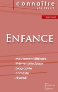 Cover: Fiche de lecture Enfance de Nathalie Sarraute (Analyse litteraire de reference et resume complet) - Les Editions Du Cenacle