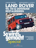 Cover: Land Rover 90, 110 & Defender restaurieren - Delius Klasing