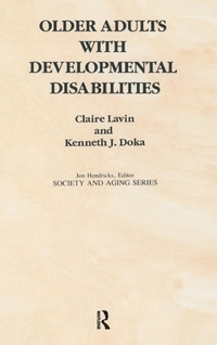 Enlarge image Cover: Older Adults with Developmental Disabilities - Baywood Publishing Company Inc