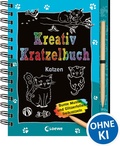 Cover: Kreativ-Kratzelbuch: Katzen - Loewe