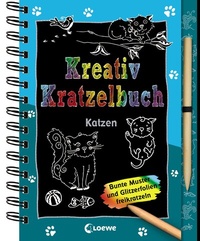 Abbildung von: Kreativ-Kratzelbuch: Katzen - Loewe