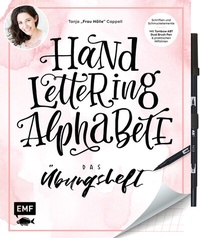 Abbildung von: Handlettering Alphabete - Das Übungsheft mit original Tombow ABT Dual Brush Pen - Edition Michael Fischer / EMF Verlag