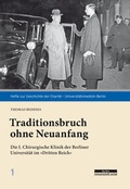 Cover: Traditionsbruch ohne Neuanfang - BeBra Wissenschaft