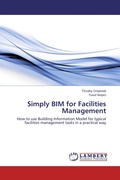 Cover: Simply BIM for Facilities Management - LAP Lambert Academic Publishing