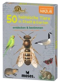 Cover: Expedition Natur 50 heim. Tiere in Stadt & Garten - moses Verlag