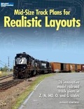 Cover: Mid-Size Track Plans for Realistic Layouts - Kalmbach Publishing Company