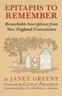 Cover: Epitaphs to Remember - Alan C Hood & Company