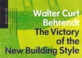 Cover: Victory of the New Building Style - Getty Research Institute,U.S.