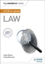 Cover: My Revision Notes: OCR A Level Law - Hodder Education