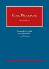 Enlarge image Cover: Civil Procedure - CasebookPlus - West Academic Press