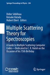 Abbildung von: Multiple Scattering Theory for Spectroscopies - Springer