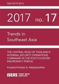 Cover: The Central Role of Thailand's Internal Security Operations Command in the Post-Counter-insurgency Period - Institute for Southeast Asian Studies