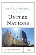 Cover: Historical Dictionary of the United Nations - Rowman & Littlefield Publishers