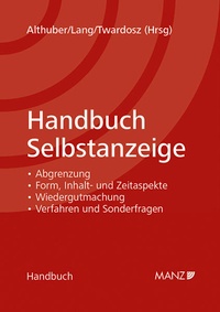 Enlarge image Cover: Handbuch Selbstanzeige - Manz