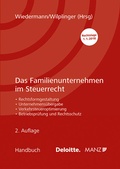 Cover: Das Familienunternehmen im Steuerrecht - Manz