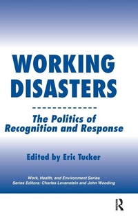 Enlarge image Cover: Working Disasters - Baywood Publishing Company Inc