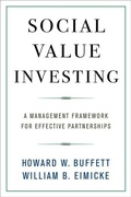Cover: Social Value Investing - Columbia University Press