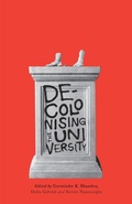 Cover: Decolonising the University - Pluto Press