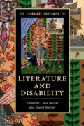 Cover: The Cambridge Companion to Literature and Disability - Cambridge University Press