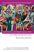 Cover: Artistic Interventions in Organizations - Routledge