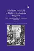 Cover: Mediating Identities in Eighteenth-Century England - Routledge