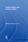 Cover: Family Values and Family Justice - Routledge