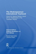 Cover: The Shakespearean International Yearbook - Routledge
