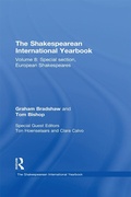 Cover: The Shakespearean International Yearbook - Routledge