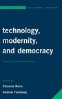 Cover: Technology, Modernity, and Democracy - Rowman & Littlefield International