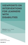 Cover: Viewpoints on Interventions for Learners with Disabilities - Emerald Publishing Limited