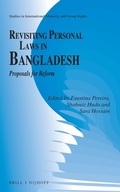 Cover: Revisiting Personal Laws in Bangladesh - Martinus Nijhoff
