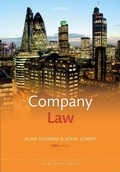 Cover: Company Law - Oxford University Press