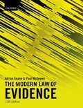 Cover: The Modern Law of Evidence - Oxford University Press