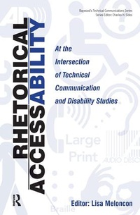 Enlarge image Cover: Rhetorical Accessability - Baywood Publishing Company Inc