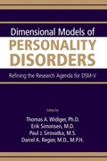 Cover: Dimensional Models of Personality Disorders - American Psychiatric Association Publishing