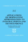 Cover: Applications of Diophantine Approximation to Integral Points and Transcendence - Cambridge University Press