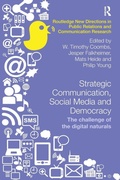 Cover: Strategic Communication, Social Media and Democracy - Routledge