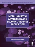 Cover: Metalinguistic Awareness and Second Language Acquisition - Routledge