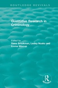 Cover: Qualitative Research in Criminology (1999) - Routledge